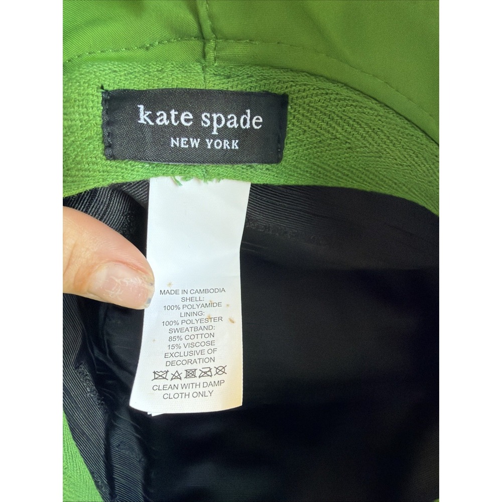 Kate Spade New York Sam icon nylon bucket hat Kate Spade Green - Picture 5 of 6